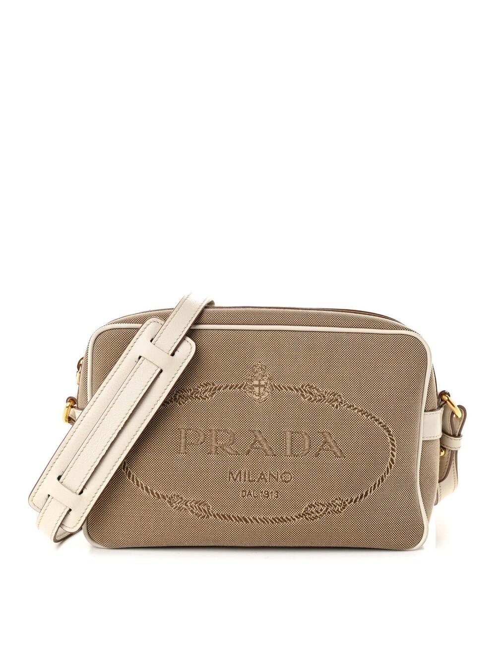 Prada Jacquard Logo Camera Bag Corda #322812P75B